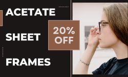 Acetate Sheet Frames